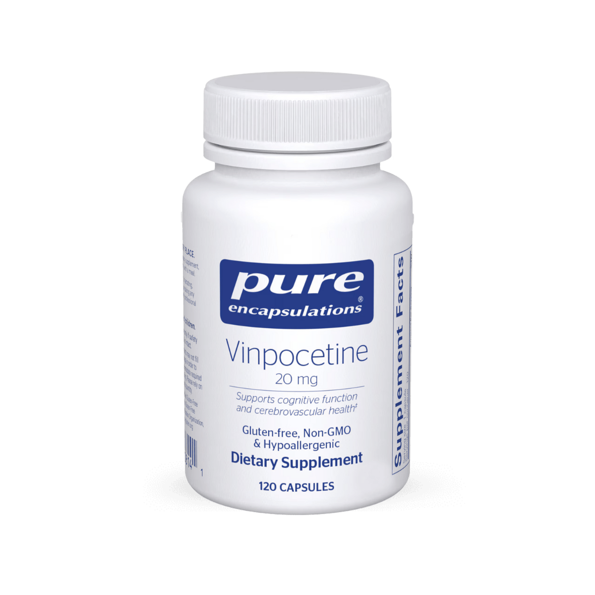 Pure Encapsulations Vinpocetine 20 mg 120 Capsules