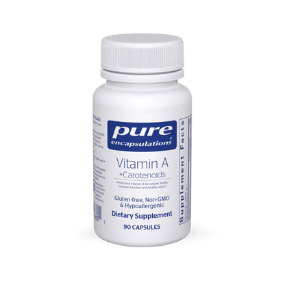 Pure Encapsulations Vitamin A + Carotenoids 90 Capsules