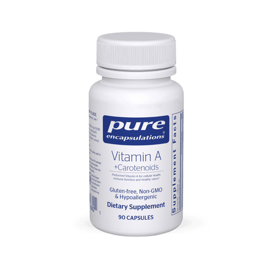 Pure Encapsulations Vitamin A + Carotenoids 90 Capsules