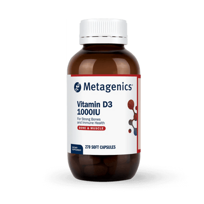 Metagenics Vitamin D3 1000IU 270c