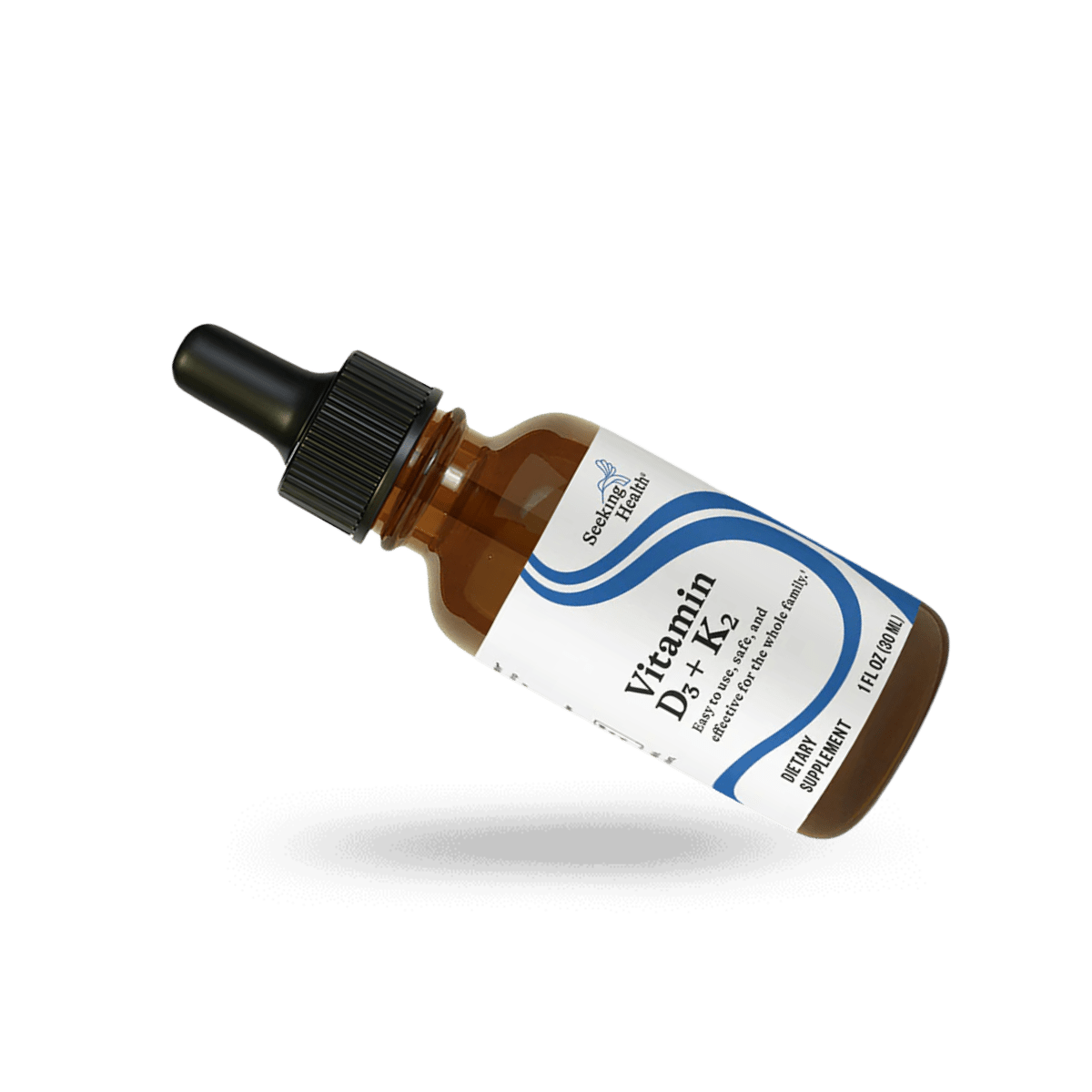 Seeking Health Vitamin D3 + K2 Drops 30mL