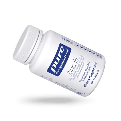 Pure Encapsulations Zinc 15 - 180 Capsules